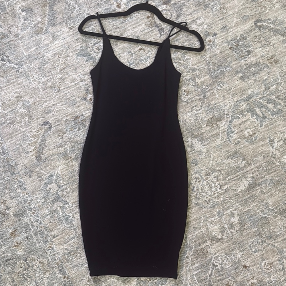 Body on Black Sleeveless Dress